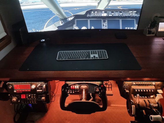 Logitech Flight Panel Under Desk Mounts - Etsy