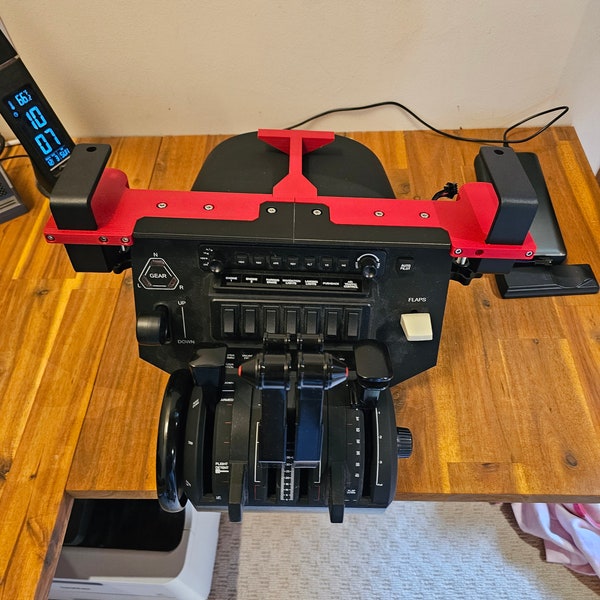 Honeycomb Alpha and Bravo Under Desk Mounts (Easy Assemble + No Drilling Required!)