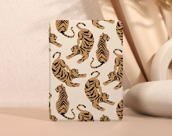 vintage Tiger Tout nouveau étui Kindle Paperwhite 10/11e génération, 2022 Kindle 11e génération 6 » Housse de boîtier, KPW 4/5 étui Kindle 10e couverture