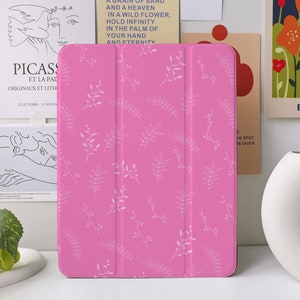 Pink Powdery Flower iPad Case for iPad Air 4/5 iPad 10 10.9&quot; 2022 iPad Pro 12.9&#39;&#39; 2021 Pro 11&quot; 2022 iPad Mini 6/5/4, iPad cover