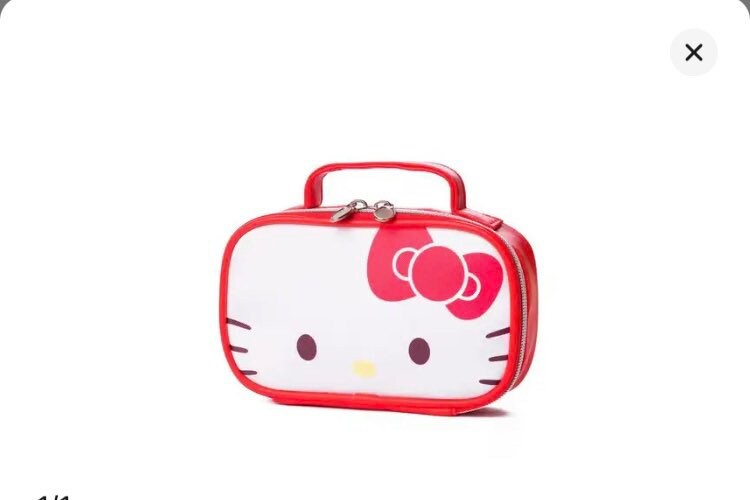 Hello Kitty Make up Bag Toiletry Case Travel Bag Etsy Australia
