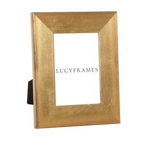 Helina Gold Frame. Gold Picutre Frame. 5x7 8x10 Distreesed Frames. Artisan Picture Frames. Farmhouse Essentials. Traditional Decor.
