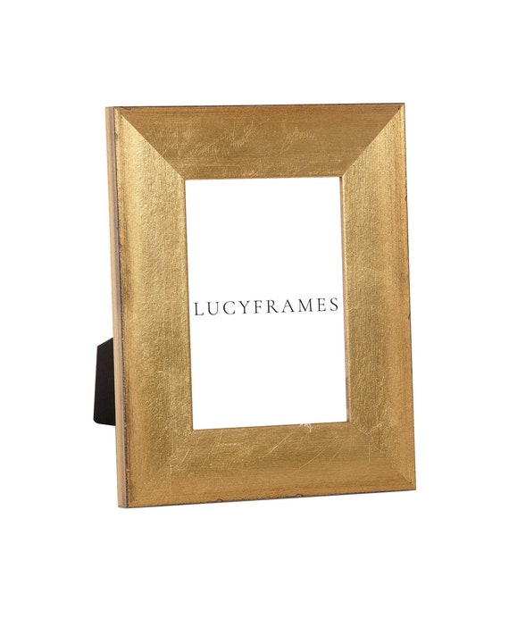 Helina Gold Frame. Gold Picutre Frame. 5x7 8x10 Distreesed Etsy