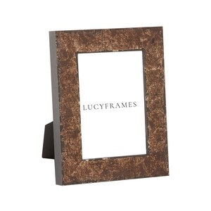 Alma Brown Frame. Brown Picture Frames. Elegant Wood Picture Frame. Picture Frame 5x5. Traditional Home Décor. Contemporary Picture Frame.