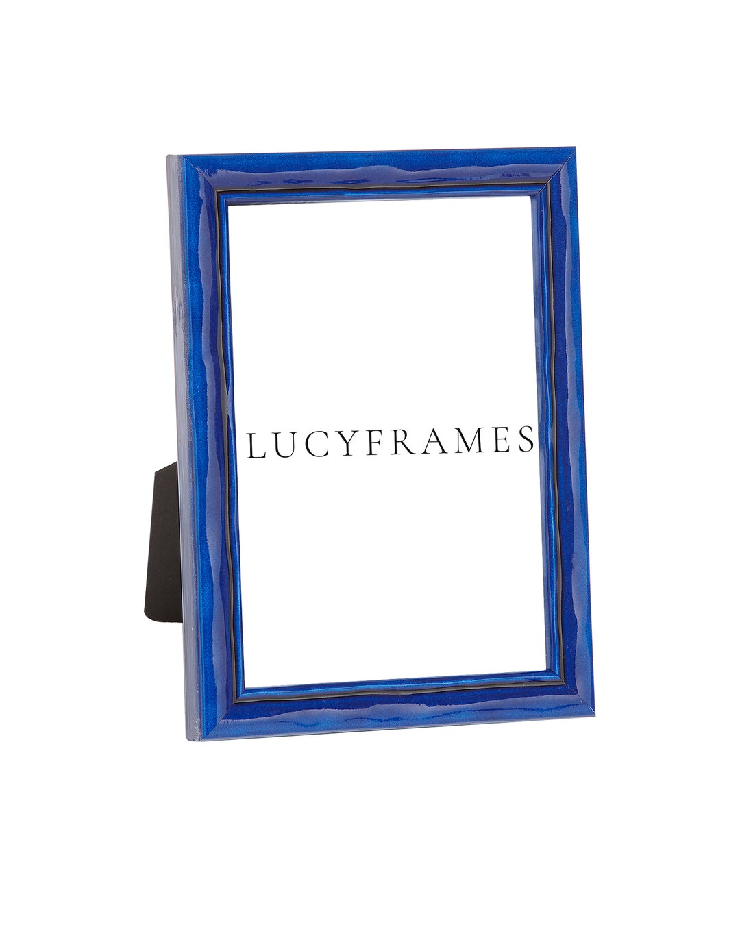 Rebeca Blue Frame. Picture Frame. Blue Picture Frame. Modern Blue Style