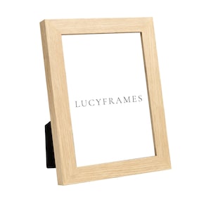 Nela Light Brown Frame. Standing Picture Frame. Christmas Gift. Wood Deigns. Rustic Decor. Home Photo Frames. Modern Farmhouse Decor.