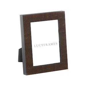 Carla Dark Brown Frame. Dark Brown Picture Frames. Classic Wood Frame. Picture Frame. Wood Picture Frame. Thin Frame. Bridesmaid Gift.