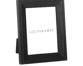 Handmade Black Picture Frame, Modern Bohemian Style - Aba Frames