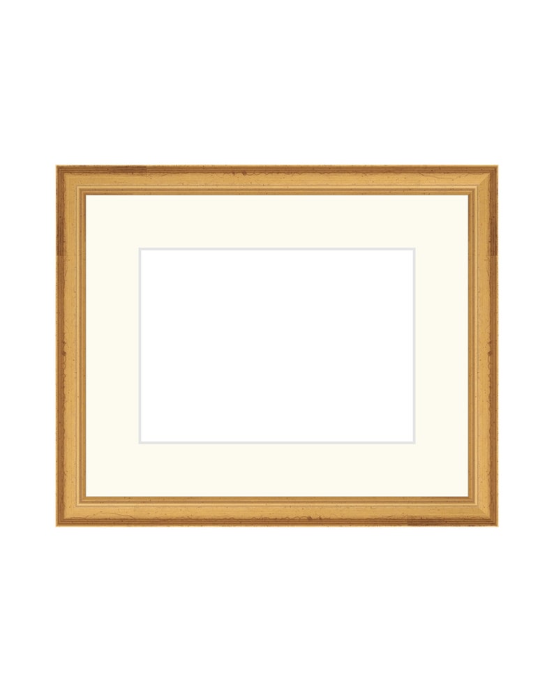 Traditional Gold. Gold Frame for Art. Custom Picture Frame. Gold Custom