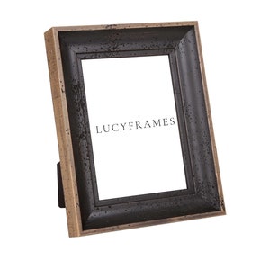 Aroa Black Frame. Black Picture Frame. Rustic Decor. Affordable Bridesmaid Gift. Modern Farmhouse Decor. Tabletop Photo Frame.