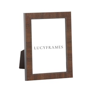 Angelica Dark Brown Frame. Dark Brown Picture Frames. Natural Wood Picture Frame. Traditional Decor. Picture Frame 4x6. Frames for Art.