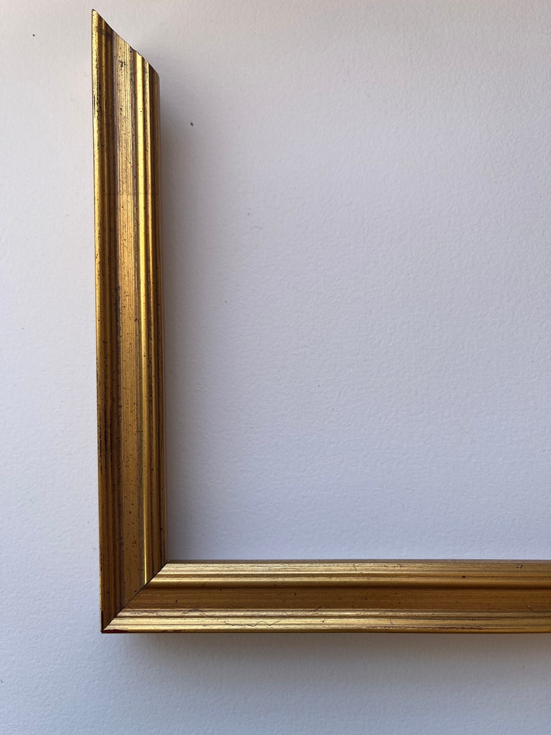 Traditional Gold. Gold Frame for Art. Custom Picture Frame. Gold Custom