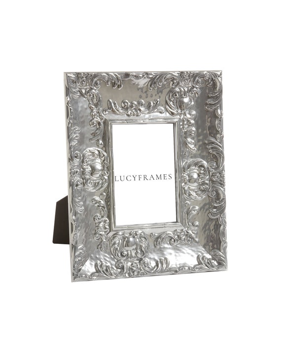 Fiona Silver Frame. Classic Style. Silver Picture Frame. Traditional Home Décor. Vintage Style Photo Frame. Ornate Photo Frame. Vintage Feel