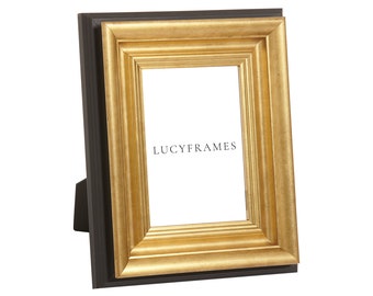 Gold and Black Picture Frame: Classic Bohemian Style - Chloe Line