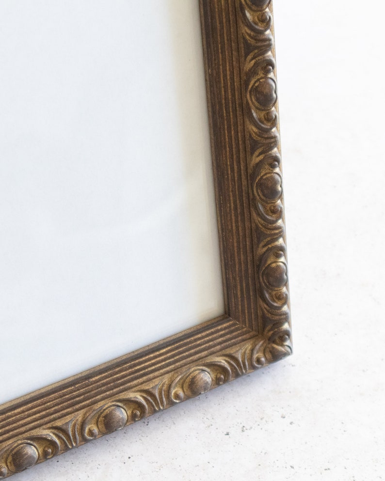 Antique Ornate Gold Frame. Gold Picture Frame. Picture Frame Etsy