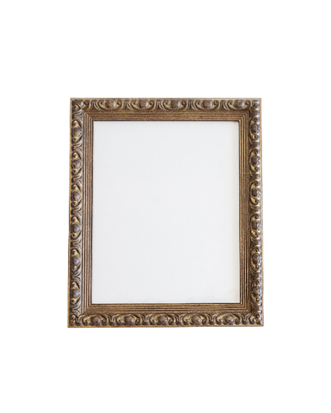 CUSTOM SIZES Gold Ornate Wall Frame. Ornate Picture Frame Vintage