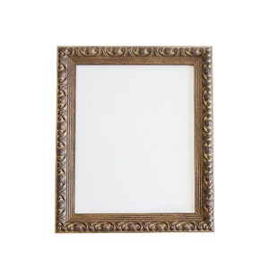 CUSTOM SIZES Gold Ornate Wall Frame. Ornate Picture Frame Vintage Inspired. Ornate Gold Frame 16x20. Ornate Frame 24x36. Frame for Artwork