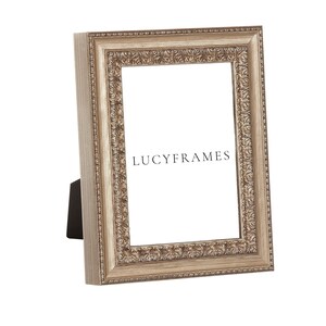 Henar Silver Frame. Contemporary Picture Frame. Silver Picture Frame. Ornate Frame. Ornate Picture Frame. Eclectic Ornate Frames.