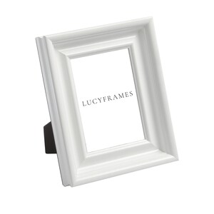 Vega White Frame. Picture Frames for Grandma. Picture Frame for Flowers. Frames for Canvas Painting. Frames for Grandparents. Frame for Pets