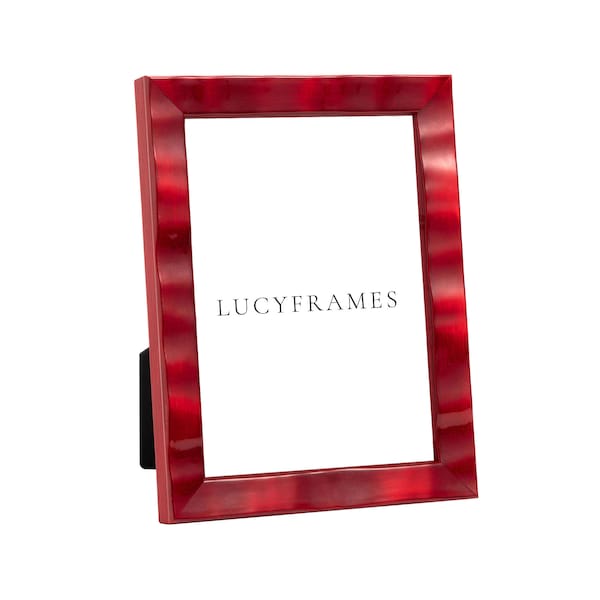 Vera Red Frame | Red Picture Frames | Colorful Frames | Photo Frame | Photography Frames | Colorful Picture Frames | Picture Frames for Her
