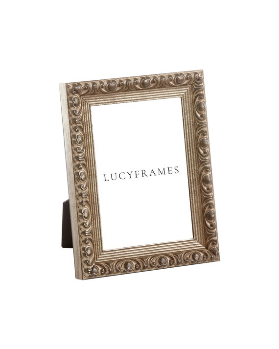 Antique Ornate Silver Frame. Vintage Ornate Frame. Vintage Style Photo Frame. Picture Frame Vintage Feel. Ornate Frame. Eclectic Frames.