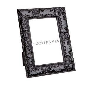 Greta Sparkle Black Frame. Thick Solid Wood Frame. Black Picture Frame. Sparkle Frame. Photo Frame. Raw Solid Wood Frame. French Decor.