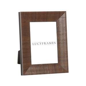 Adrianne Dark Brown Frame. Bohemian Picture Frame. Dark Brown Picture Frame. Picture Frame 8x10. Solid Wood Frame. Frame with Stand.