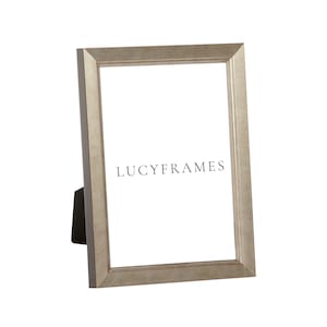 Helena Silver Frame. Traditional Decor. Silver Picture Frame. Personalized Picture Frame. Modern Sleek Style. Decor. Frames with Glass.