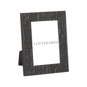 Alice Dark Gray Frame. Gray Picture Frame. Home Photo Frames. Rustic Frame. Gift Ideas Photo Frame. Small Photography Frame. Frames for Art.
