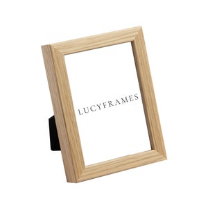 Luna Wood Frame. Contemporary. Gift Ideas Photo Frame. Thin Frames Classy. Small Photograph. Solid Wood. Frame. Wedding Frame. Picture Frame