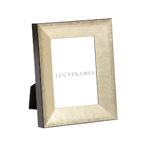 Cleo Silver Frame. Picture Frame Wood. Silver Picture Frame. Traditional Home Décor. Thin Frames Classy. Picture Frame 5x5. Classic Style.