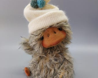 Collectible Handmade Teddy OOAK Goose Floxy Teddy Bear