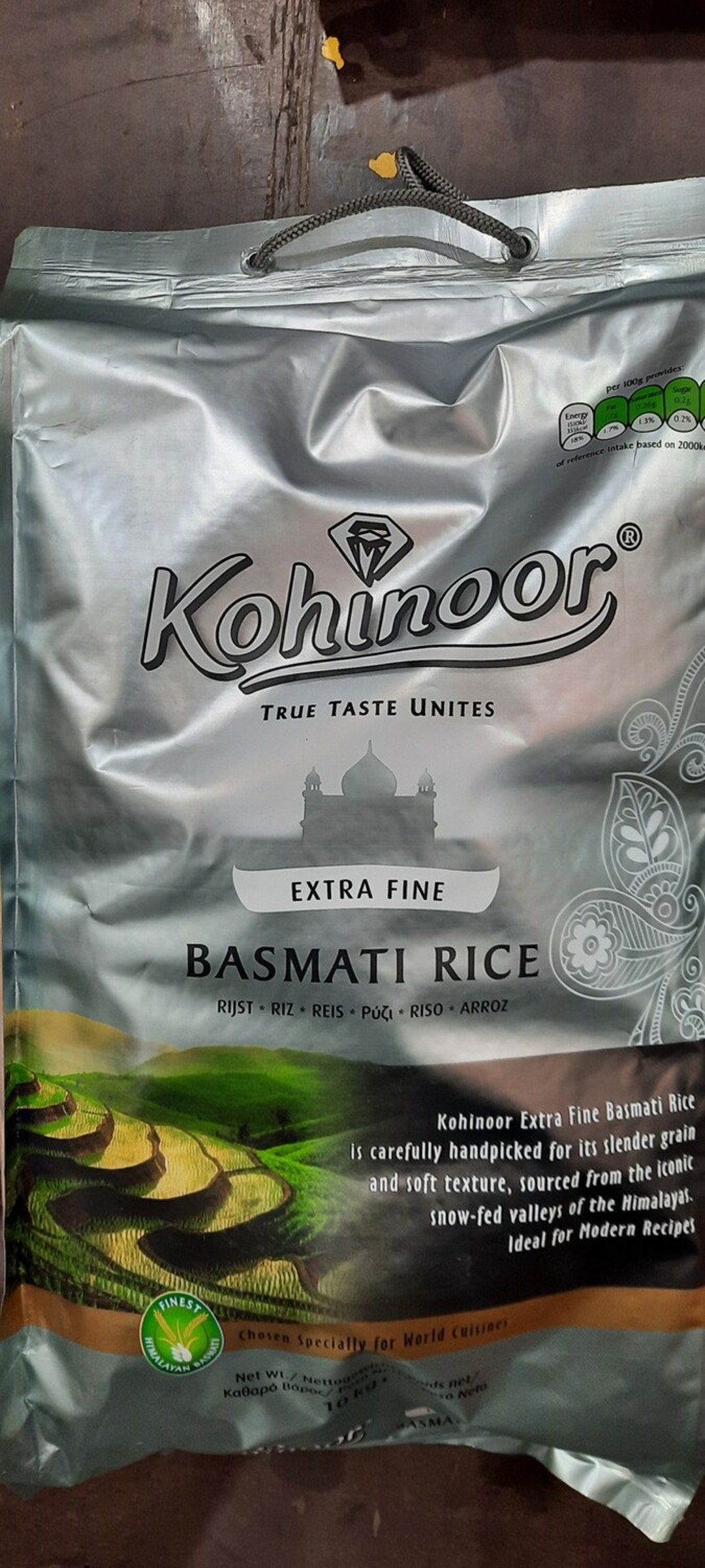 Kohinoor Extra Fine Basmati Rice 10kg Etsy