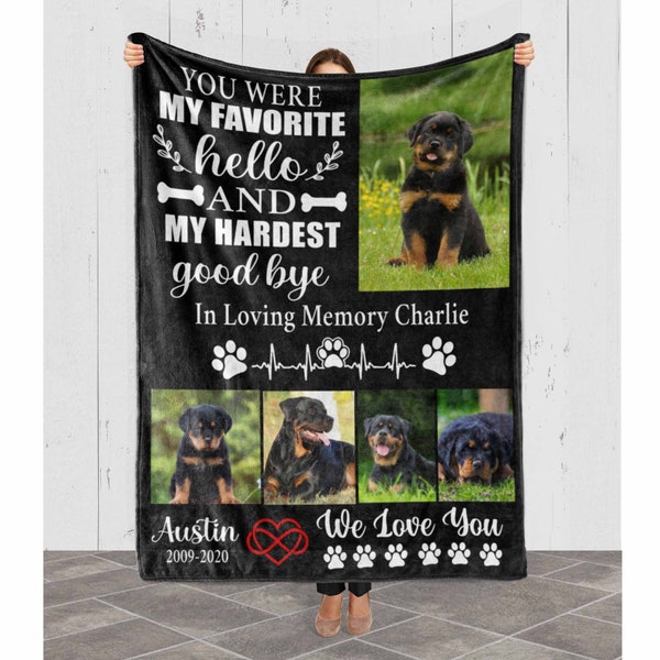 Personalized Blankets for Dog Lovers Etsy