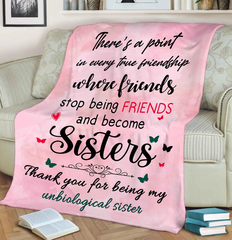 Best Friends PhiloSophie's Personalized 50x60 Plush Fleece Blanket