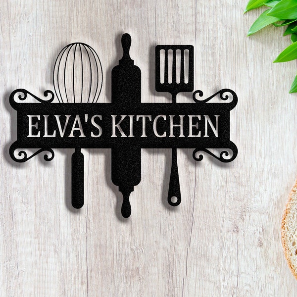 Custom Kitchen Sign Etsy