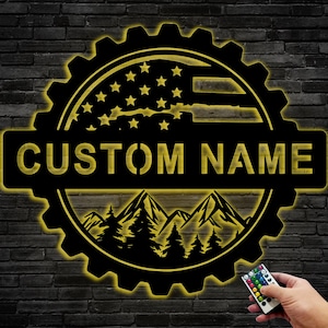 Personalisiertes Werkstatt-Werkzeug-Metallschild, benutzerdefinierte Reparatur-Werkzeug-Metallwandkunst, Papas Work Shop-Zeichen, Mechaniker-Werkzeug-Dekoration, Maschinerie-Geschenk für Männer