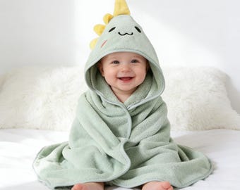 Personalized Baby Hooded Bath Towel,Custom Baby Shower Gift for Boy or Girl,Soft Cotton Towel for Newborn,Personalized Keepsake,Baby Gift