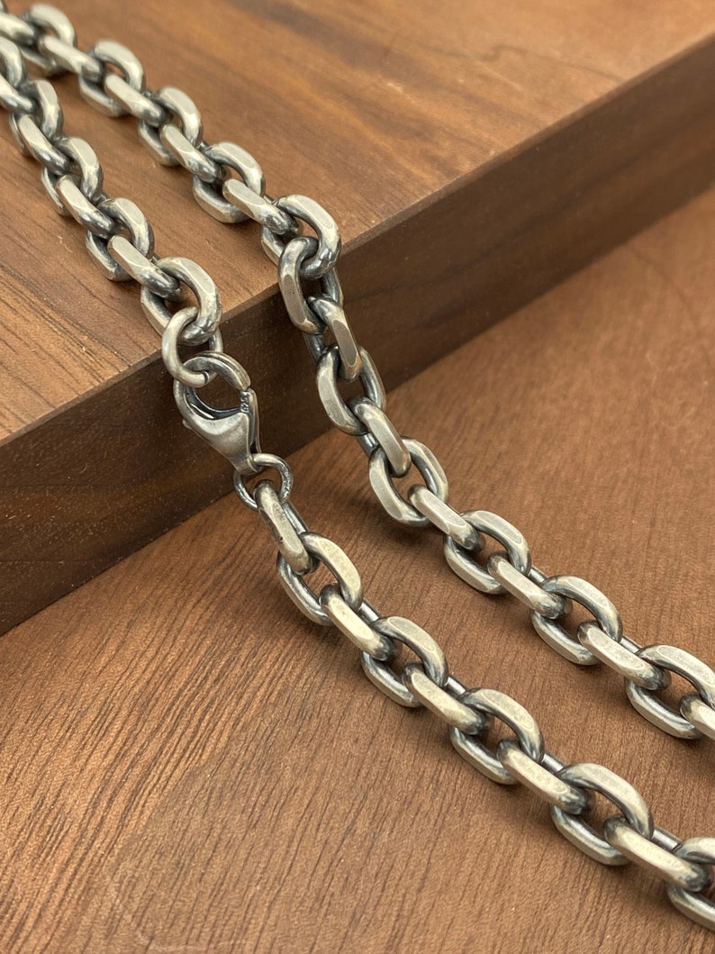 Cable Chaindiamond Cut Chaingift for Boyfriendmens Etsy