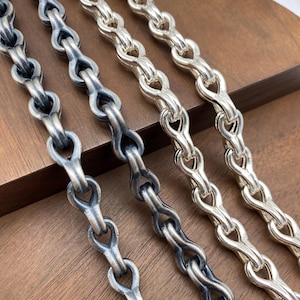 Silver Chain Heavy Chain Choker Necklace S925 Silver Chain For Man 8mm