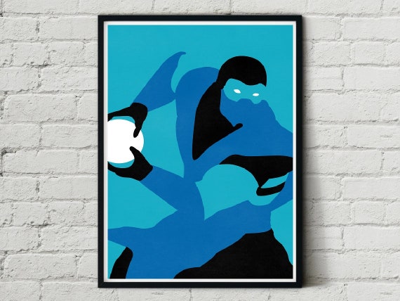 Mortal Kombat Sub Zero Fatality Home Decoration Artwork hdd Poster