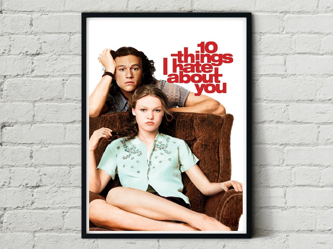 Ten Things I Hate About You (1999) Poster Print - Multi - Bed