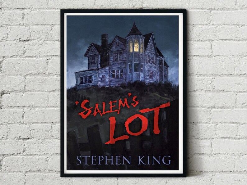 Salem's Lot Stephen King Book Cover Retro Classic Horror - Etsy