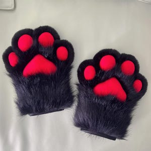 Handmade Animal Paws Gloves, Custom Available