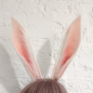 Cosplay Viera from Final Fantasy, Rabbit Ears Headband, Bunny Ears Headband, Cosplay Rabbit Ears, Cosplay Bunny, Kemonomimi,Custom Available