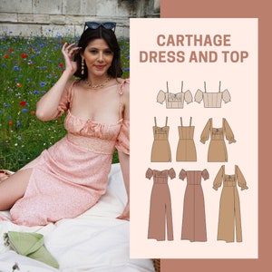 Carthage Milkmaid dress pattern