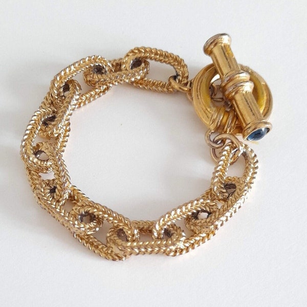 Agatha Paris - Bracelet vintage avec cabochon en verre, cadeau pour elle