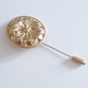 Jacques Esterel - Vintage brooch in the shape of a worked flower, gift for her