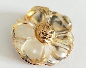Kenzo - Vintage Lucite Brooch/pendant - Etsy