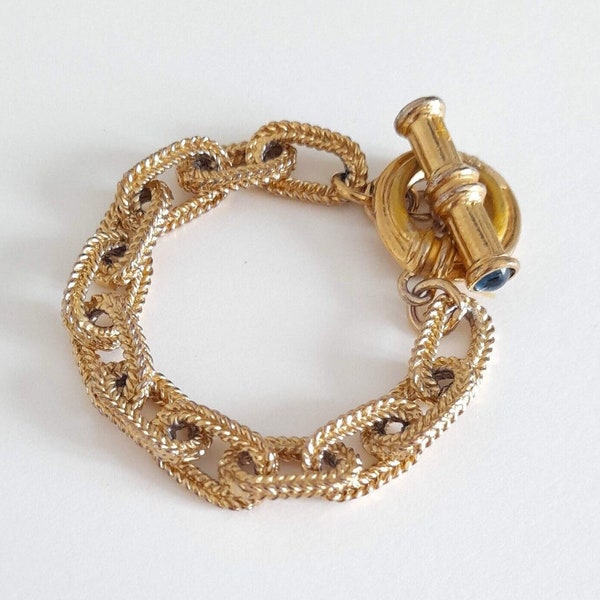 Agatha Paris - Bracelet vintage avec cabochon en verre, cadeau pour elle